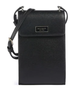 Serena Handytasche Saffiano Leder schwarz