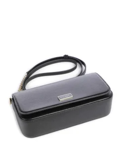 Serena Umhängetasche Saffiano-Rindsleder schwarz