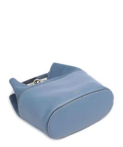 Sfera S Bucket bag Leder blaugrau