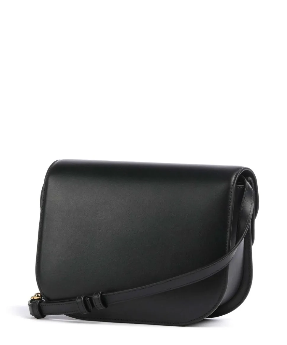 Sfera S Umhängetasche fein genarbtes Kalbsleder schwarz