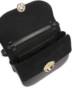 Sfera S Umhängetasche fein genarbtes Kalbsleder schwarz