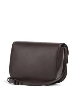 Sfera S Umhängetasche fein genarbtes Kalbsleder dunkelbraun