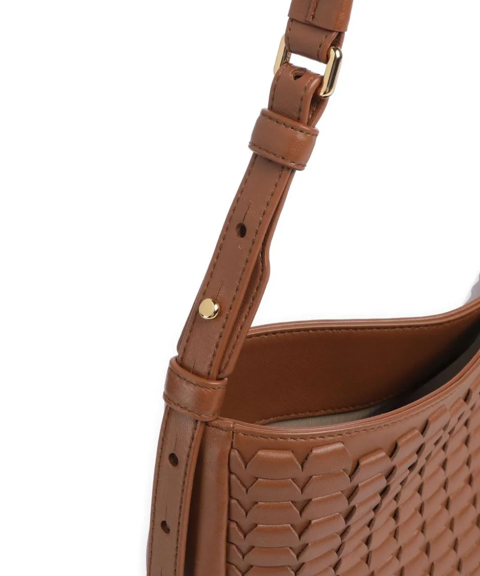 Sfera Soft L Beuteltasche fein genarbtes Leder cognac