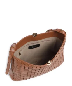 Sfera Soft L Beuteltasche fein genarbtes Leder cognac