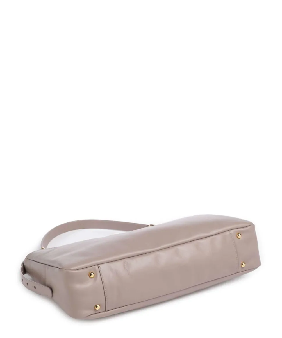 Sfera Soft L Beuteltasche Nappa Kalbsleder taupe