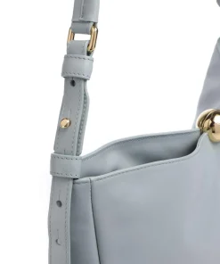 Sfera Soft L Beuteltasche Nappa Kalbsleder blaugrau