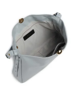 Sfera Soft L Beuteltasche Nappa Kalbsleder blaugrau