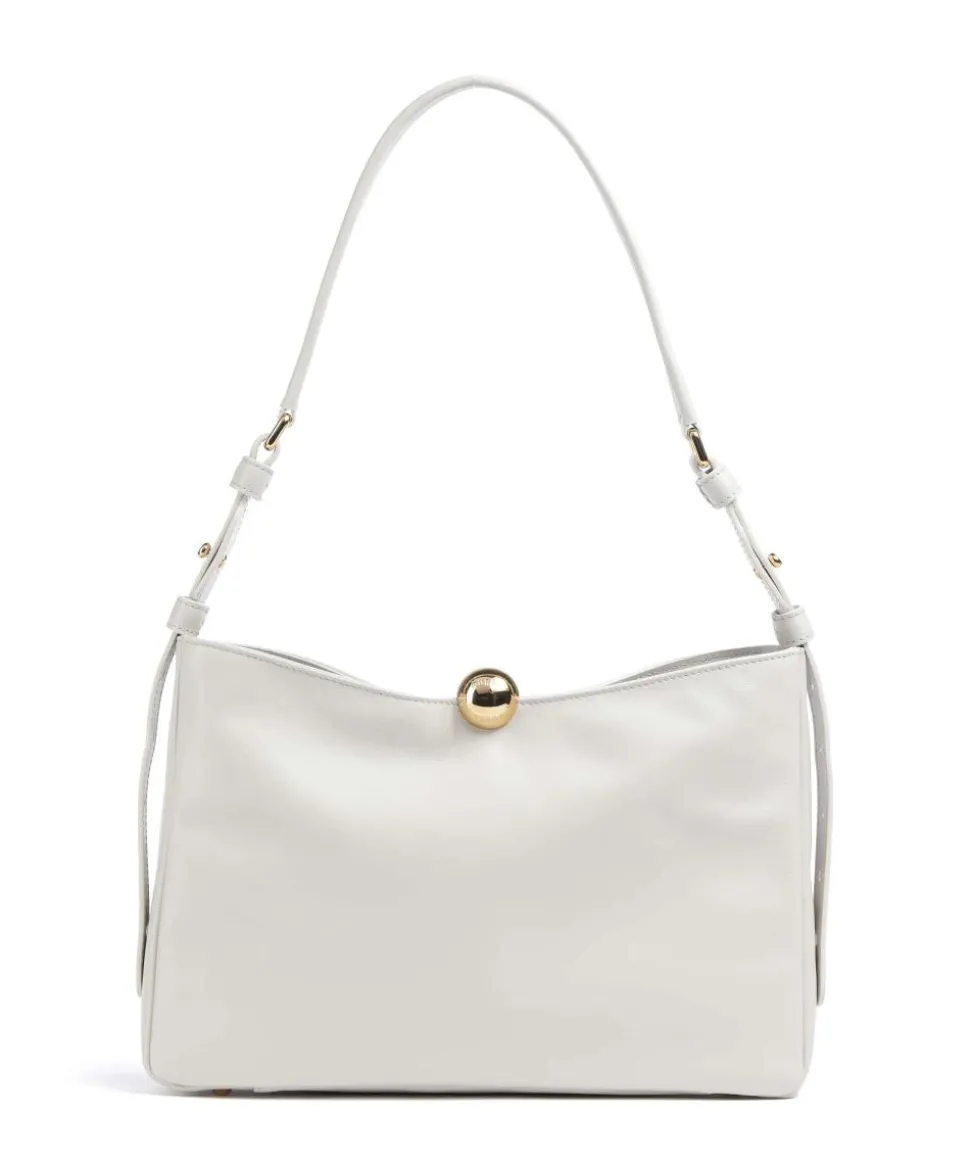 Sfera Soft M Beuteltasche fein genarbtes Leder elfenbein