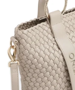 Shantel Handtasche Lederimitat beige