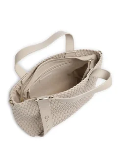 Shantel Handtasche Lederimitat beige