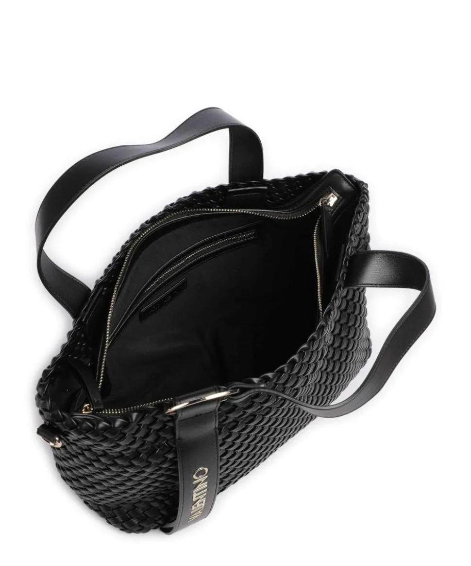 Shantel Handtasche Lederimitat schwarz