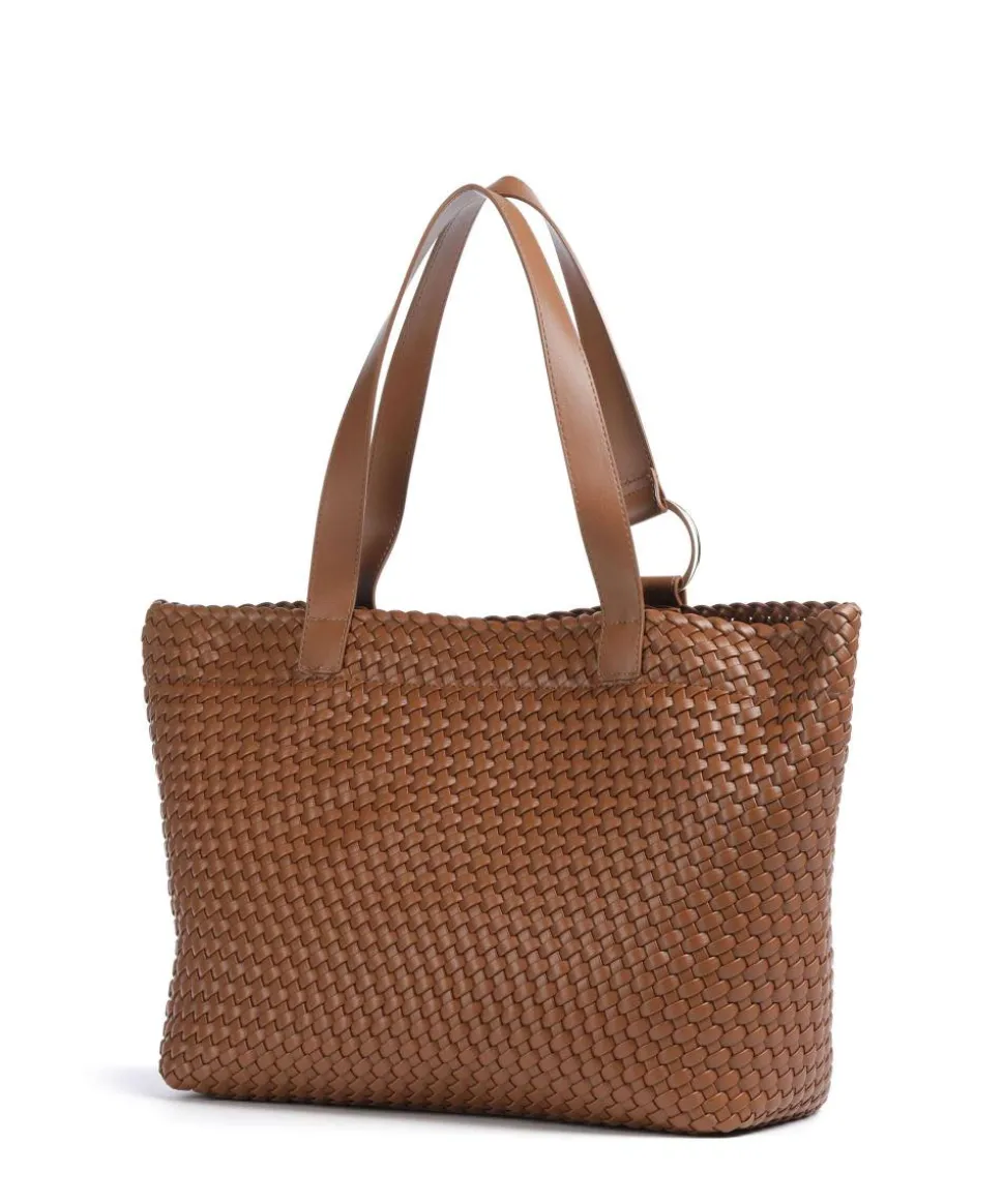 Shantel Shopper Lederimitat braun
