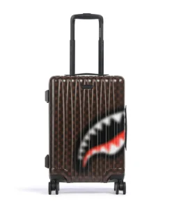 Sharks in Paris Blur 4-Rollen Trolley braun/schwarz 55 cm