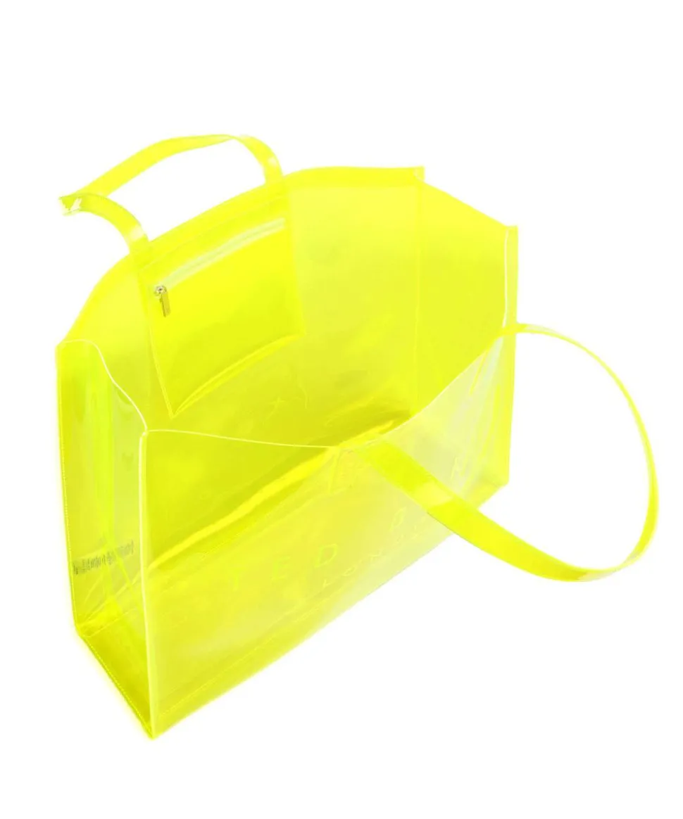 Sheakon Shopper Kunststoff gelb