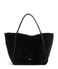 Shearling Willow Shopper Fell schwarz