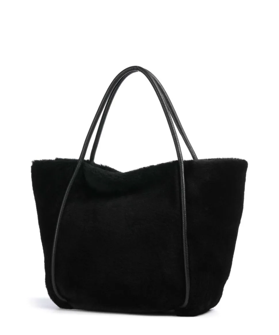 Shearling Willow Shopper Fell schwarz