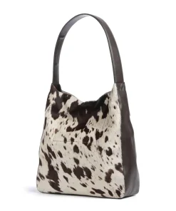 Sheelby Beuteltasche Fell, fein genarbtes Rindsleder mehrfarbig