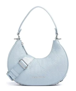 Shelby Schultertasche Lederimitat hellblau