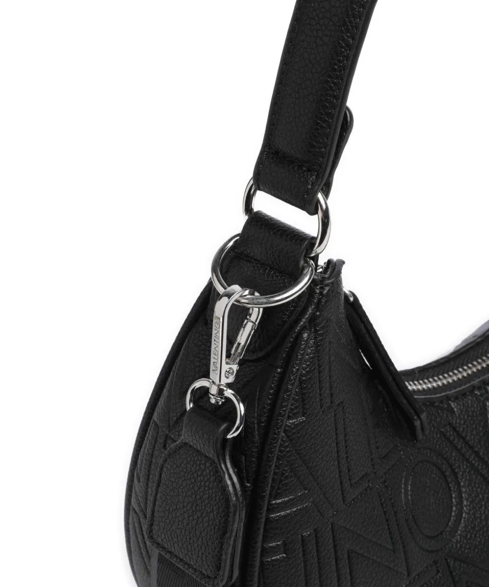 Shelby Schultertasche Lederimitat schwarz