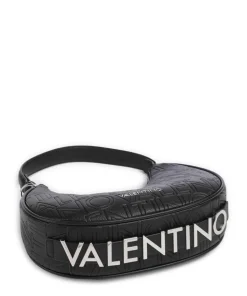 Shelby Schultertasche Lederimitat schwarz