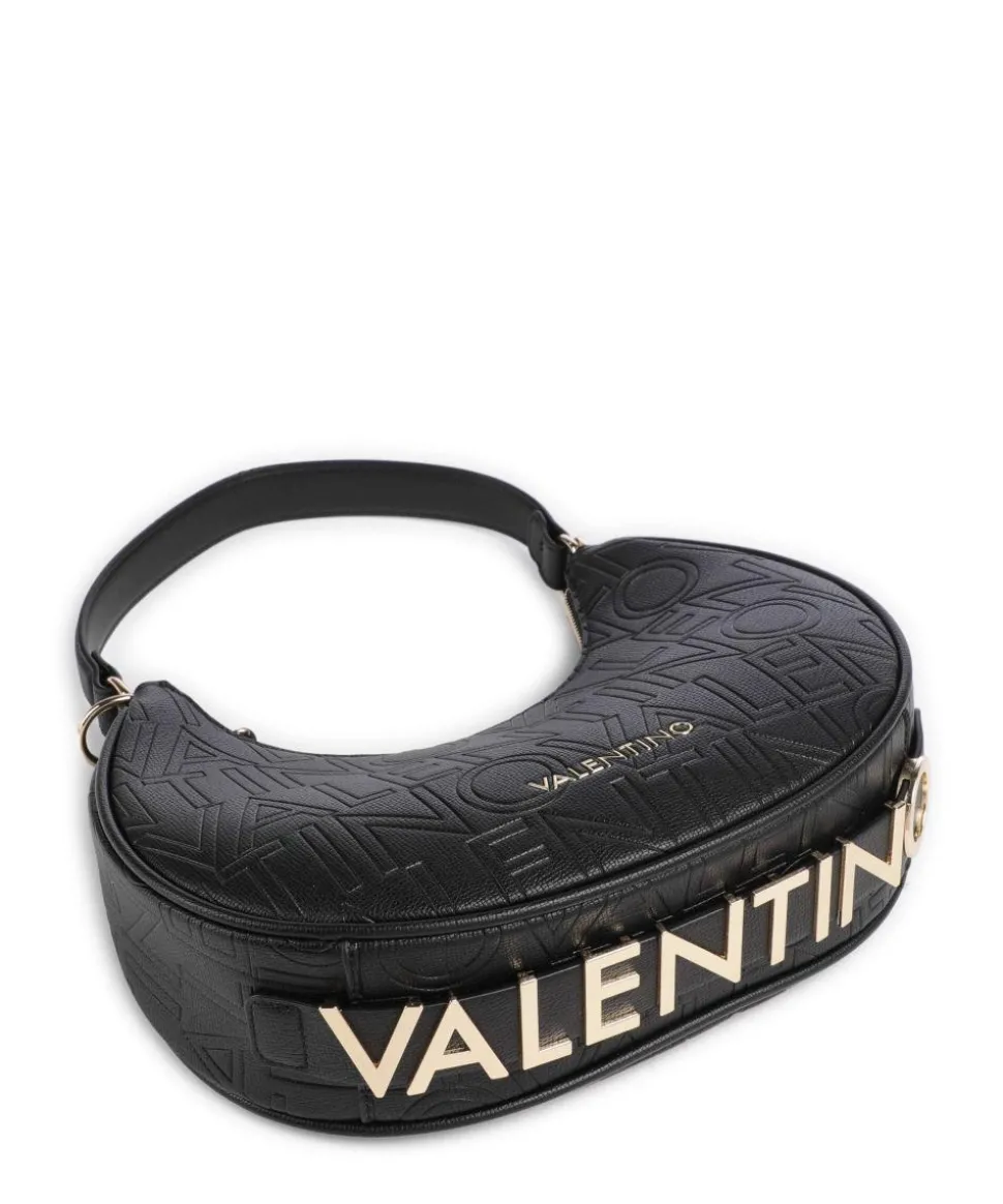 Shelby Schultertasche Lederimitat schwarz