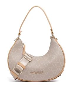 Shelby Schultertasche Lederimitat beige