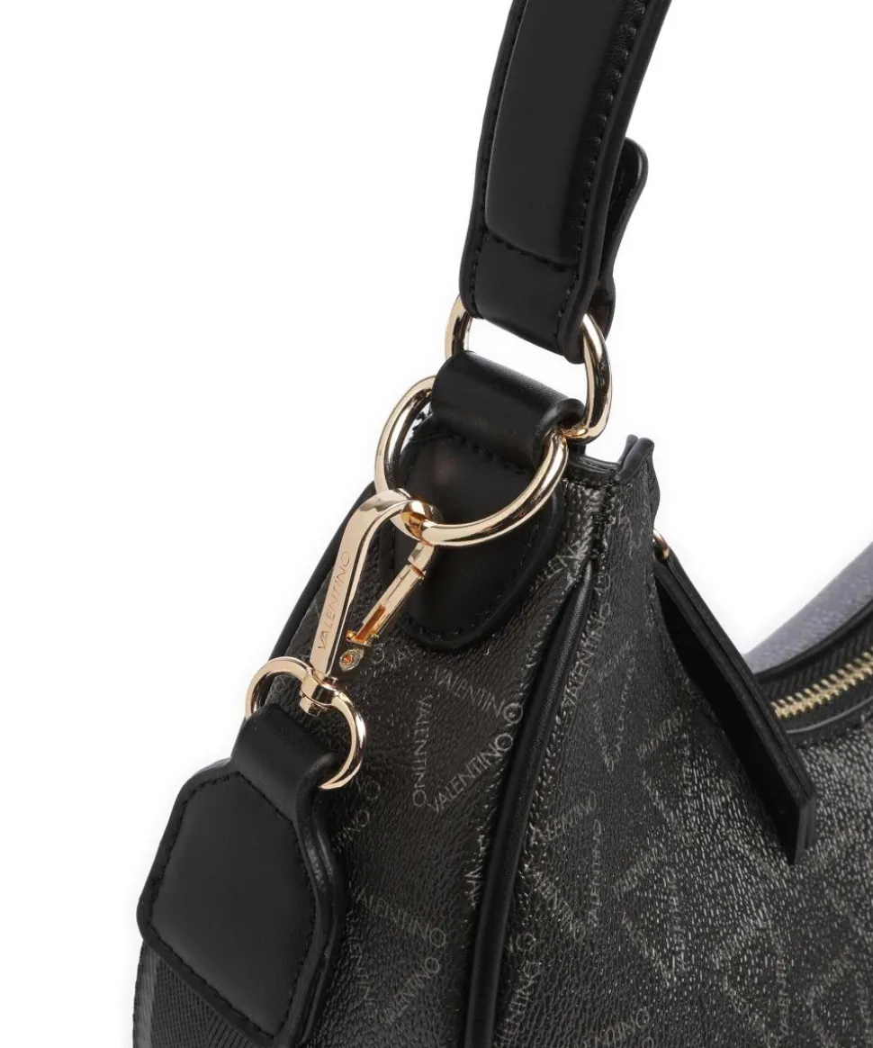 Shelby Schultertasche Lederimitat schwarz