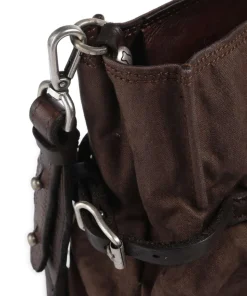 Shopper Baumwolle dunkelbraun