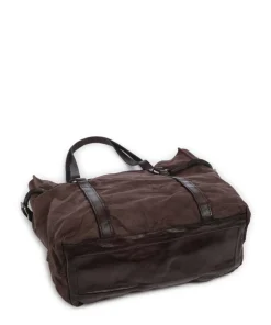 Shopper Baumwolle dunkelbraun