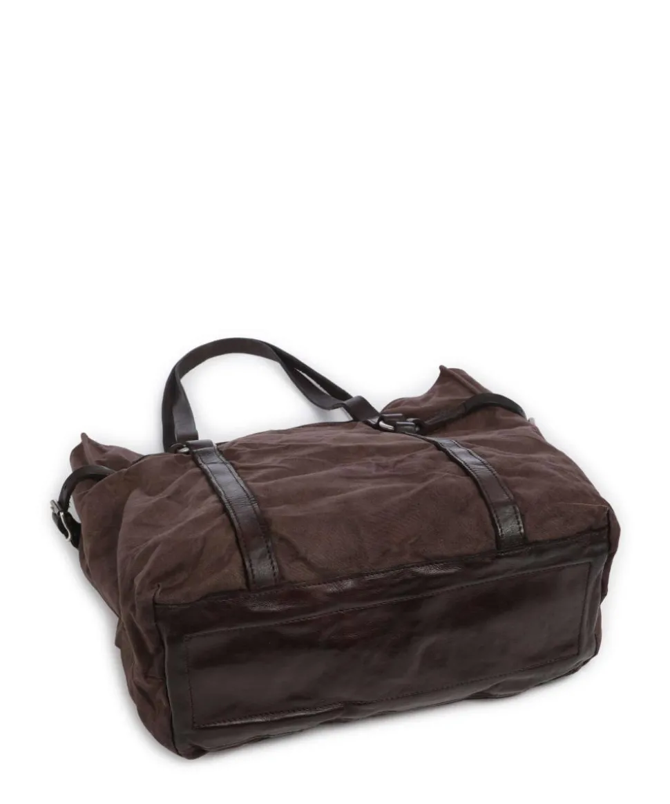 Shopper Baumwolle dunkelbraun