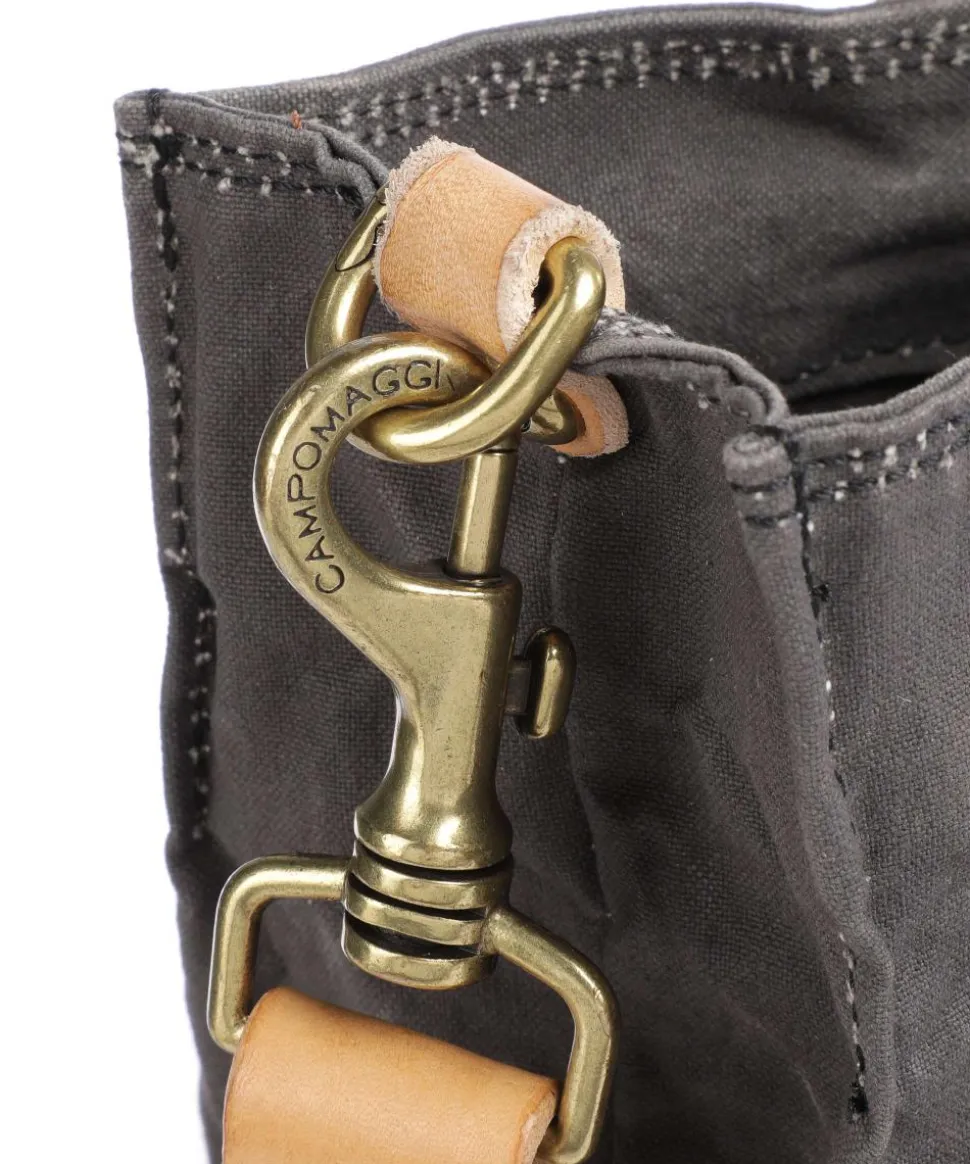 Shopper Baumwolle dunkelgrau