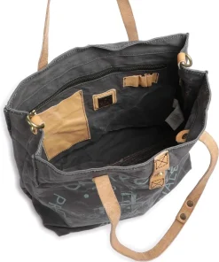 Shopper Baumwolle grau