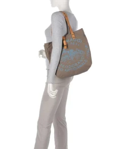 Shopper Baumwolle olivgrün