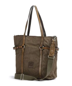 Shopper Baumwolle olivgrün