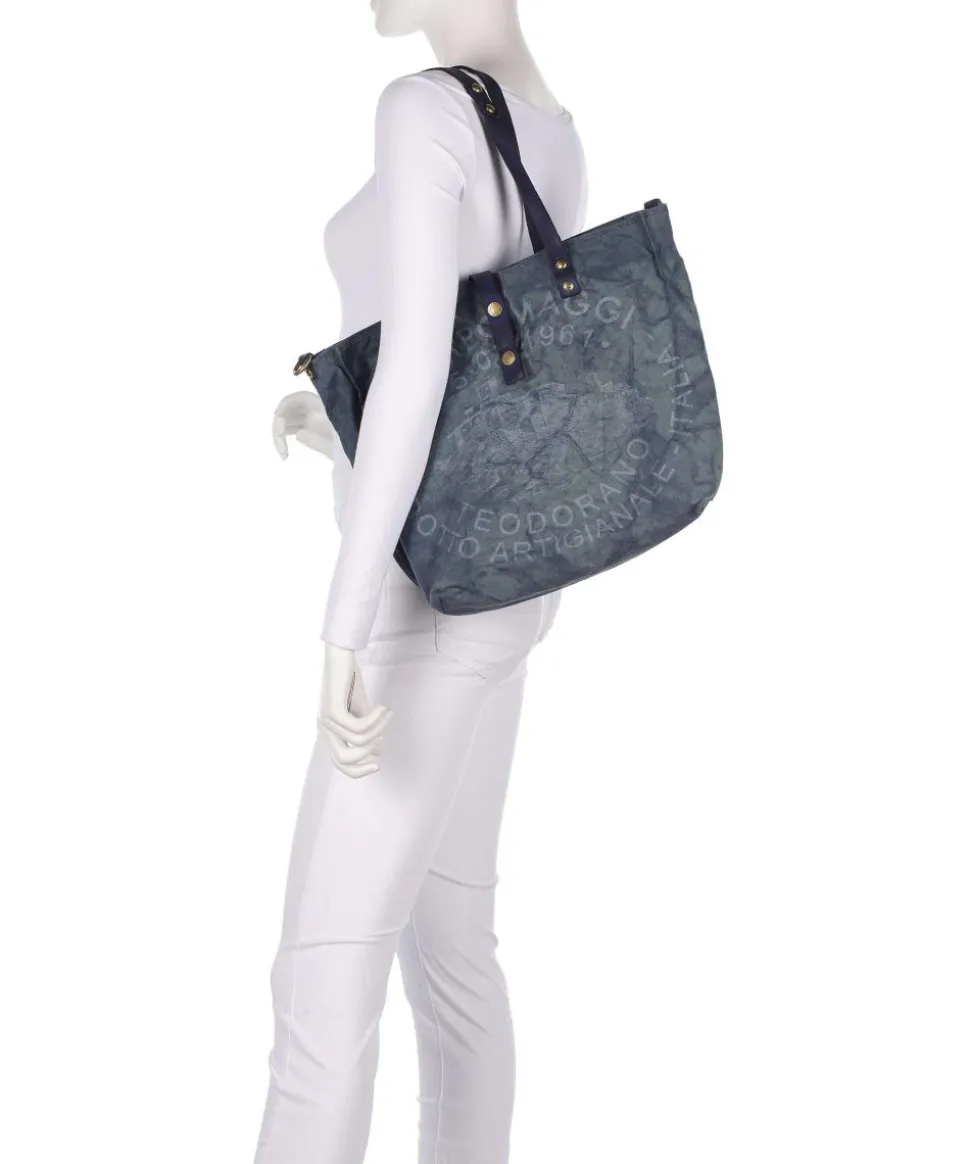 Shopper Canvas dunkelblau