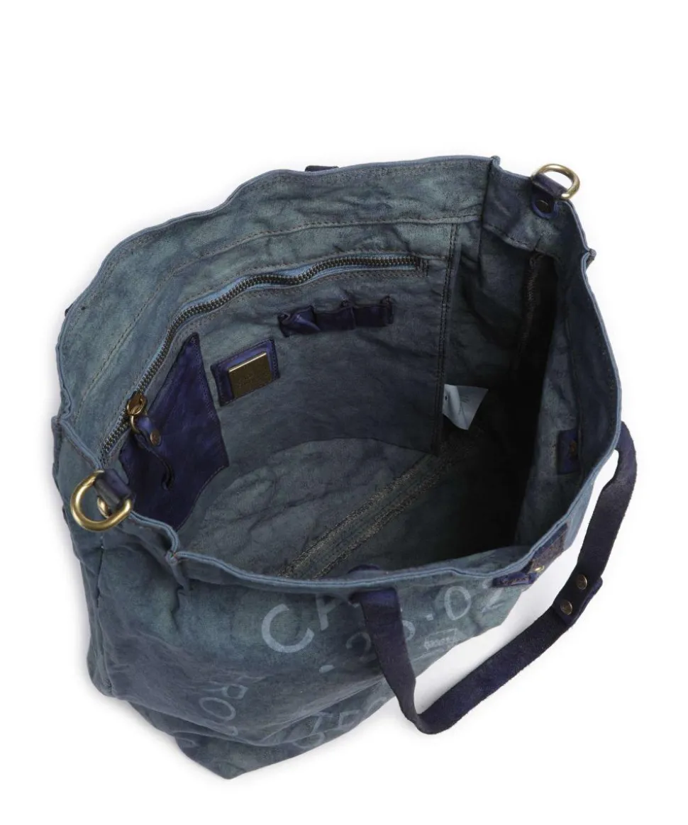 Shopper Canvas dunkelblau