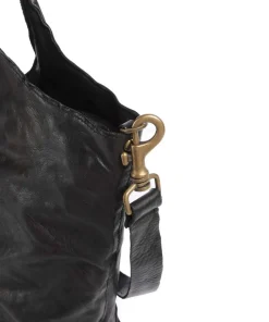 Shopper fein genarbtes Rindsleder schwarz