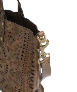 Shopper fein genarbtes Rindsleder olivgrün