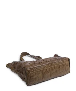 Shopper fein genarbtes Rindsleder olivgrün