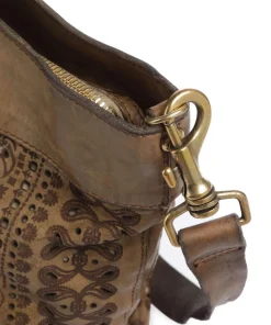 Shopper fein genarbtes Rindsleder olivgrün