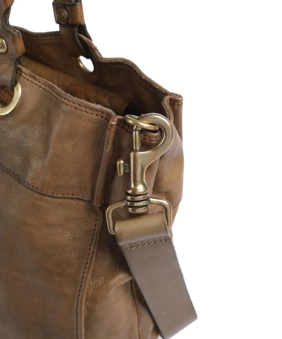 Shopper fein genarbtes Rindsleder olivgrün