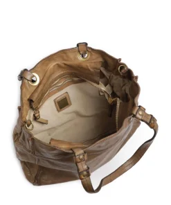 Shopper fein genarbtes Rindsleder olivgrün