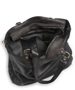 Shopper genarbtes Rindsleder braun