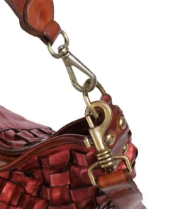 Shopper Rindsleder rot