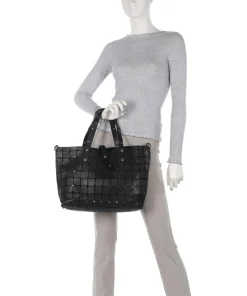 Shopper Rindsleder schwarz