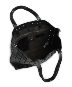 Shopper Rindsleder schwarz