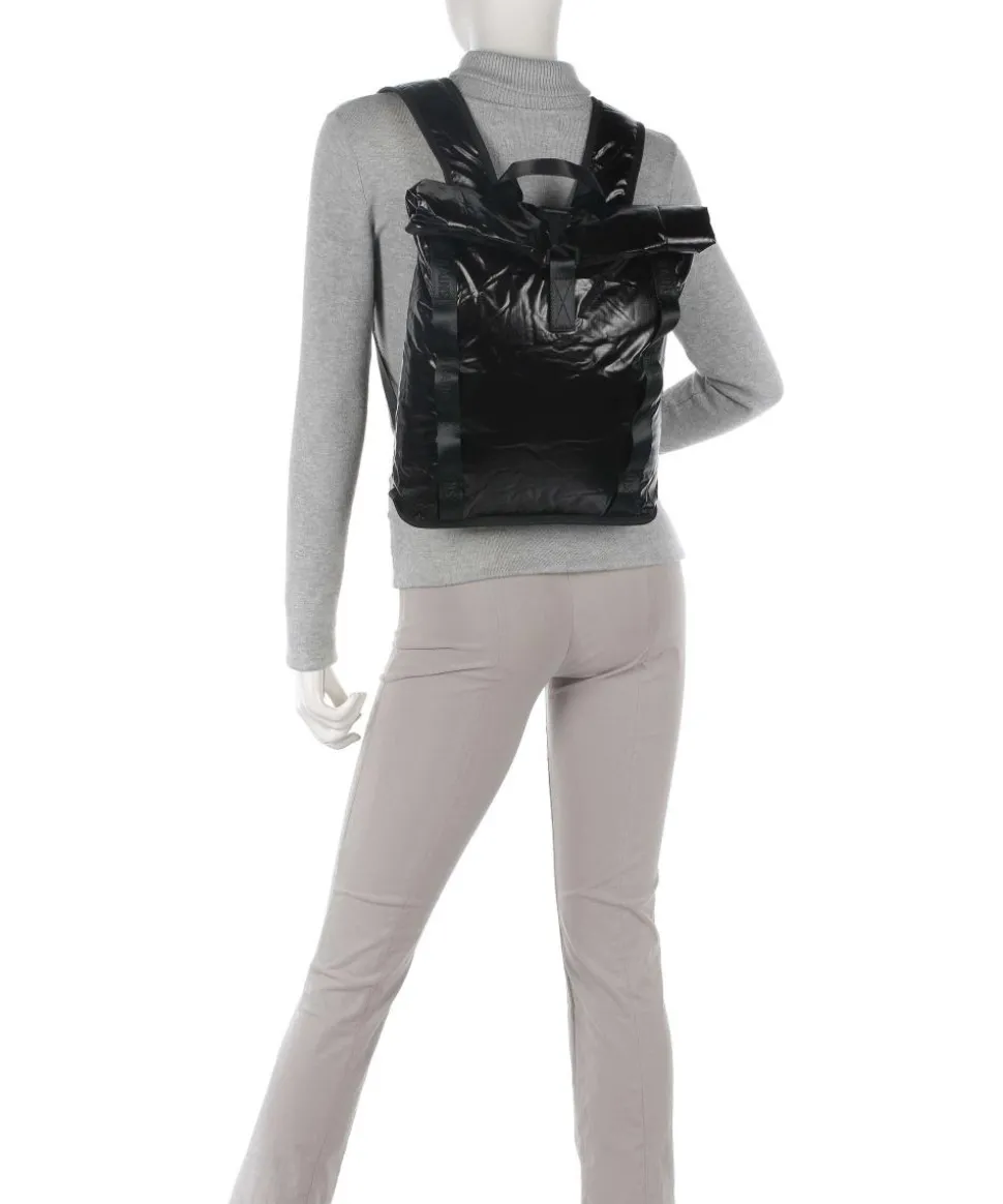 Sibu Mini Rolltop Rucksack 13″ Polyester, Polyurethane schwarz