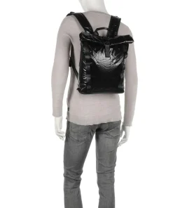 Sibu Mini Rolltop Rucksack 13″ Polyester, Polyurethane schwarz