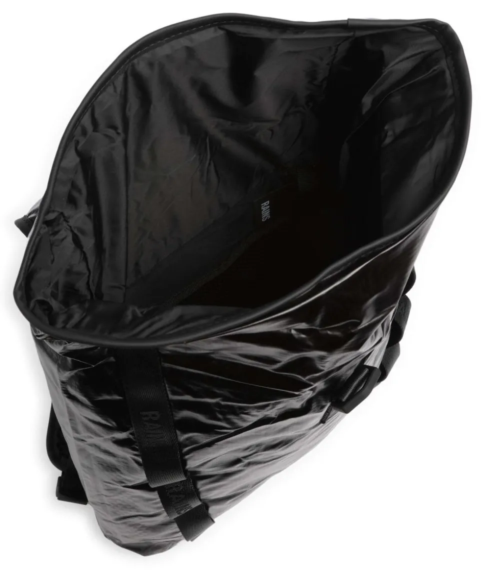 Sibu Mini Rolltop Rucksack 13″ Polyester, Polyurethane schwarz