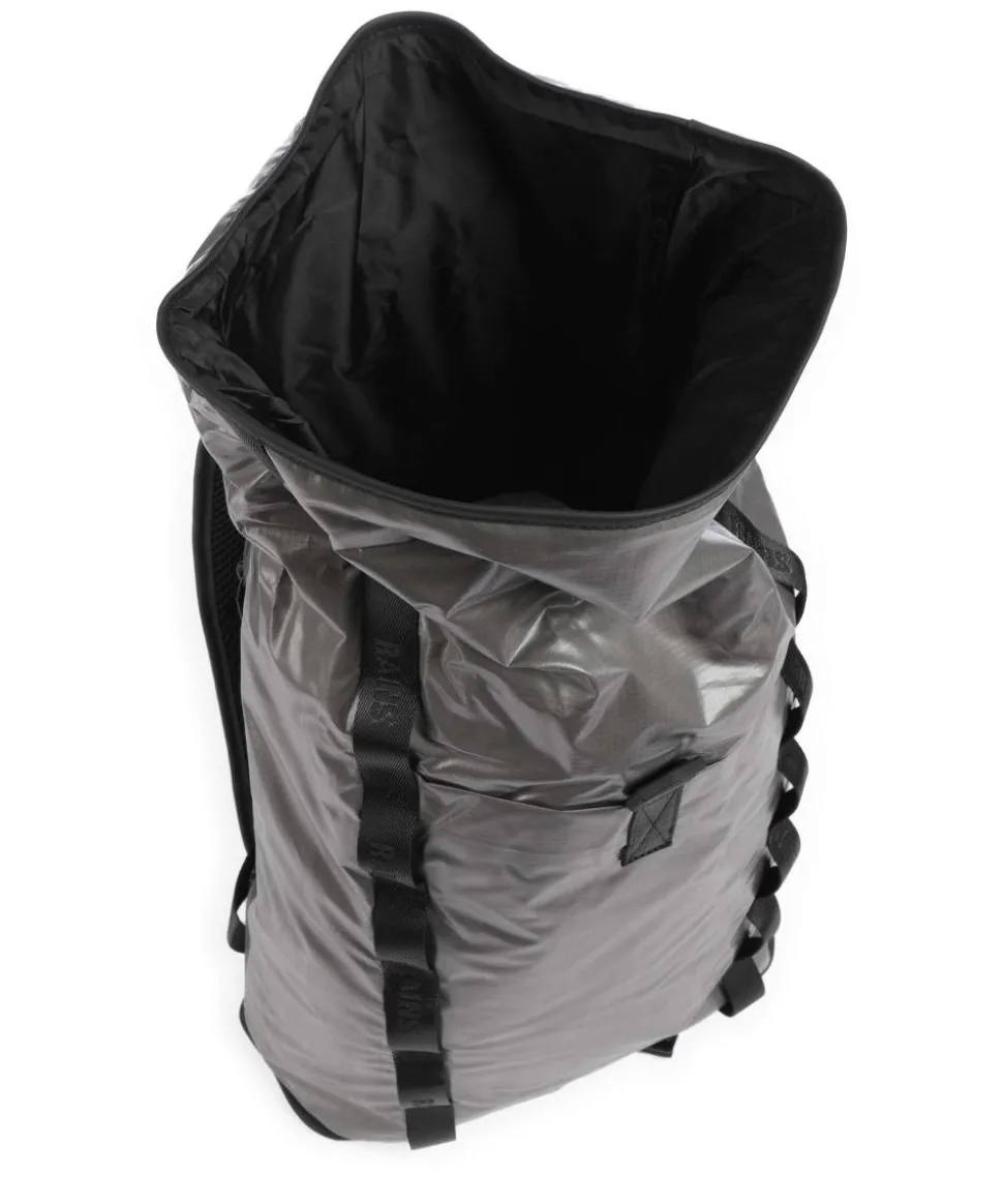 Sibu Rolltop Rucksack 13″ Polyester, Polyurethane grau